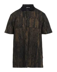 ジャストカバリ メンズ トップス ポロシャツ JUST CAVALLI ポロシャツ Military Green グリーンのサムネイル