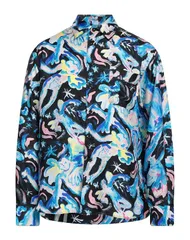 【送料無料】 マルニ メンズ シャツ トップス 柄入りシャツ Black