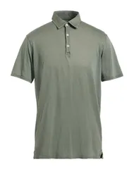 フェデーリ メンズ トップス ポロシャツ FEDELI ポロシャツ Sage Green グリーンのサムネイル