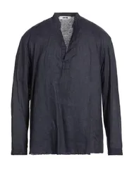 グリフォーニ メンズ トップス シャツ GRIFONI 無地シャツ Navy ネイビーのサムネイル