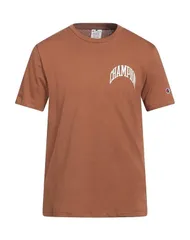 【送料無料】 チャンピオン メンズ Tシャツ トップス Ｔシャツ Brown