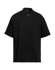 ロベルトカヴァリ メンズ トップス Tシャツ ROBERTO CAVALLI Ｔシャツ Black ブラックのサムネイル
