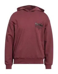 ディアドラ メンズ アウター パーカー・スウェット DIADORA スウェット Burgundy バーガンディのサムネイル