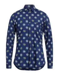 グレイ ダニエレ アレッサンドリー二 メンズ トップス シャツ GREY DANIELE ALESSANDRINI 柄入りシャツ Blue ブルーのサムネイル