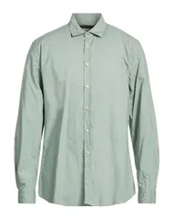 メッサジェリエ メンズ トップス シャツ MESSAGERIE 無地シャツ Sage Green グリーンのサムネイル