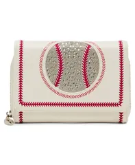 ベッツィジョンソン レディース アクセサリー 財布 ミニ Betsey Johnson Grand Slamini Wallet Crossbody Bag Cream クリームのサムネイル