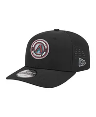 【送料無料】 ニューエラ メンズ 帽子 アクセサリー Mens Black Arizona Diamondbacks Circle 9SEVENTY Adjustable Hat Black