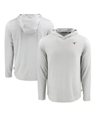 カッターアンドバック メンズ アウター パーカー・スウェット Cutter Buck Mens Gray Texas Longhorns Coastlinepicomfort Eco Long Sleのサムネイル