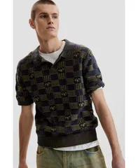デジグアル メンズ トップス ポロシャツ Desigual Mens Bicolor polo shirt Blue ブルーのサムネイル