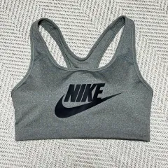 ナイキ スポーツブラ グレー/S