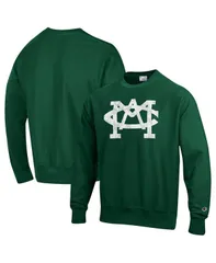 チャンピオン メンズ アウター パーカー・スウェット シャツ ロゴ Champion Mens Green Michigan State Spartans Vault Logo Reverse Weave Pullover Sweatshirt Green グ