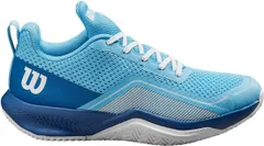 ウィルソン レディース シューズ スニーカー Wilson Womens Rush Pro Litennishoes BlueWhite ホワイトのサムネイル