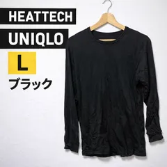 UNIQLO HEATTECH ユニクロ ヒートテック 長袖 クルーネック L 黒
