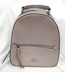 COACH 型番：クロスグレインレザー・グレージュ リュック