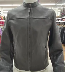 COACH 型番：F86594 シングルライダースジャケット