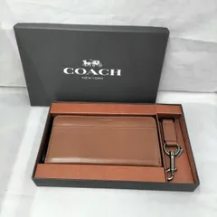 COACH 型番：F64119 長財布、キーリングセット
