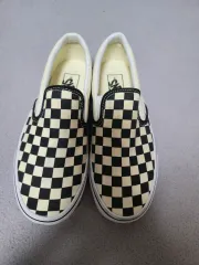 VANS チェッカーボード スリッポン ブラック/白