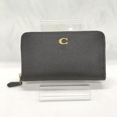 新品・未使用COACH コーチ 長財布 キノコ チャーム付 パテントレザー黒 