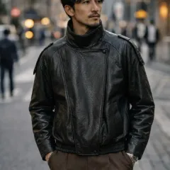 ZARA ザラ レザー ジャケット ブラック XL サイズ 出品