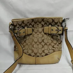 COACH 型番：シグネチャー/スレ傷有り ショルダーバッグ