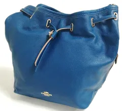 COACH 型番：34998 巾着型ショルダーバッグ