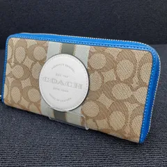 COACH 型番：3473SVR1V ラウンドファスナー長財布