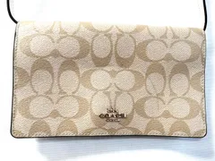 COACH 型番：状態考慮 F76769 シグネチャーショルダーバッグ