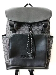 COACH 型番：GRY×BLK CC071 リーグフラップバックパック
