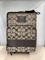 送料無料 希少 ✨COACH コーチ キャリーケース シグネチャー 2輪