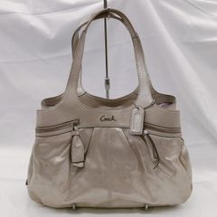 極美品】COACH トートバッグ メタリックレザー 希少 14060 - メルカリ
