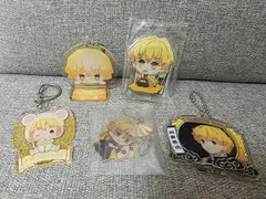 鬼滅の刃　我妻善逸　キーホルダーセット