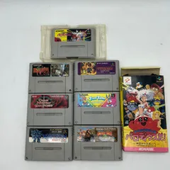 1スタ 【ジャンク】スーパーファミコン SFC ソフト スーファミ 7個セット 任天堂 Nintendo