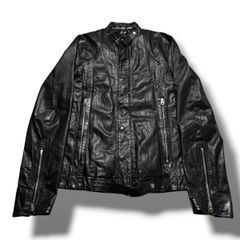 00’s archive 14thaddiction レザージャケット 14th Addiction - 00 archive 14th addiction leather jacketの通販 by