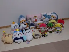 BIGぬいぐるみモフサンド・ちいかわぬいぐるみまとめ売り　写真のぬいぐるみ全てのサムネイル