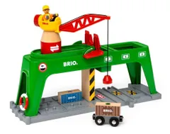 新品 BRIO (ブリオ) コンテナクレーン 33996 対象年齢 3歳~ 【おもちゃ 玩具 木製おもちゃ 列車 レールセット 情景パーツ プレゼント（誕生日/クリスマス）】
