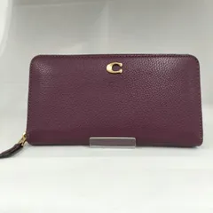 COACH 型番：CC489 レザー長財布