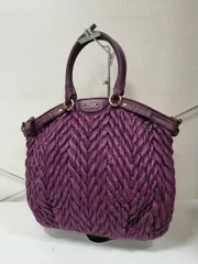 COACH 型番：F18634/PPL マディソンキルティング2WAYバッグ