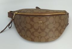 コーチ COACH ウエストポーチ シグネチャー ウエストバッグ ボディ