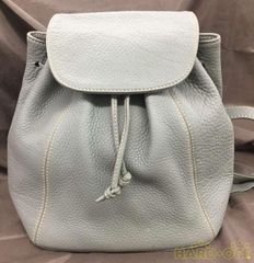 美品 希少カラー TORY BURCH リュック レザー ターコイズブルー - メルカリ