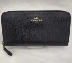 COACH 型番：F16612 黒 長財布