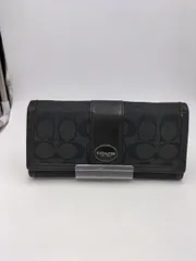 COACH 型番：48462 長財布　シグネチャー　BLK