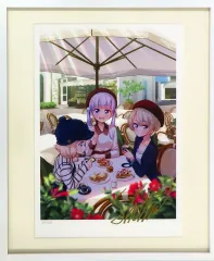 NEW GAME 直筆サイン入り アートグラフ 描き下ろし 2種 複製原画 NEWGAME! 完結記念展 直筆サイン入り 描き下ろしアートグラフC （No.17