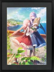 Serena / 遠坂あさぎ】第13弾 光彩 直筆サインRGB彩現額装アート