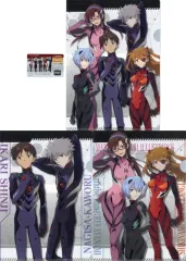 【中古】雑貨 集合 Pontaカード+A4クリアファイル3枚セット 「ヱヴァンゲリヲン新劇場版×ローソン」 Loppi・HMV＆BOOKS online限定
