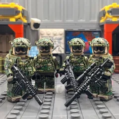 レゴ ミリタリー ミニフィグ アメリカ海兵隊兵士 分隊セット