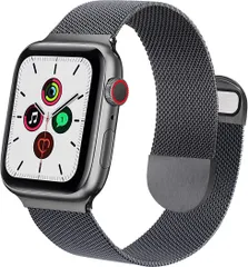 新品未使用　 Apple Watch バンド,コンパチブル iWatch 通用ベルト 両磁気 バックル付き コンパチブル アップルウォッチ バンド ステンレス製交換バンド コンパチブル Apple Watch series 7/SE/6/5/4/3/2/1