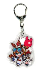 【中古】キーホルダー アーミヤ 「アークナイツ 4th Anniversary Fes. For you ミニキャラアクリルキーホルダー」