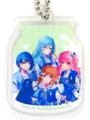 【中古】キーホルダー [単品] MORE MORE JUMP!(瓶型) アクリルキーホルダー 「プロジェクトセカイ カラフルステージ! feat. 初音ミク×ローソン ポイフル」 同梱品