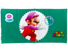 【中古】タオル・手ぬぐい アワフラワー×アワマリオ パワーアップタオル 「サントリー×スーパーマリオ」 パワーアップタオル当たる!キャンペーン当選品