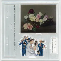 【中古】アクリルスタンド・アクリルパネル 江戸川コナン＆高木渉＆佐藤美和子＆警察学校組 アクリルスタンド 「名探偵コナン×ロンドンナショナル・ギャラリー」